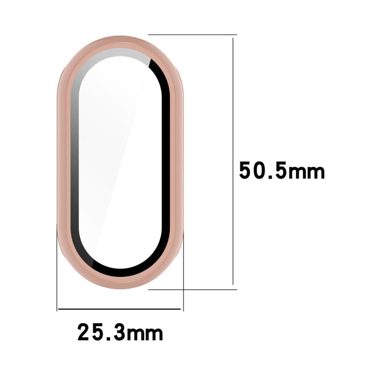 Tempered Film Integrated PC Watch Protective Case, For Xiaomi Smart Band 11 / 11 NFC