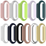 Tempered Film Integrated PC Watch Protective Case, For Xiaomi Smart Band 11 / 11 NFC