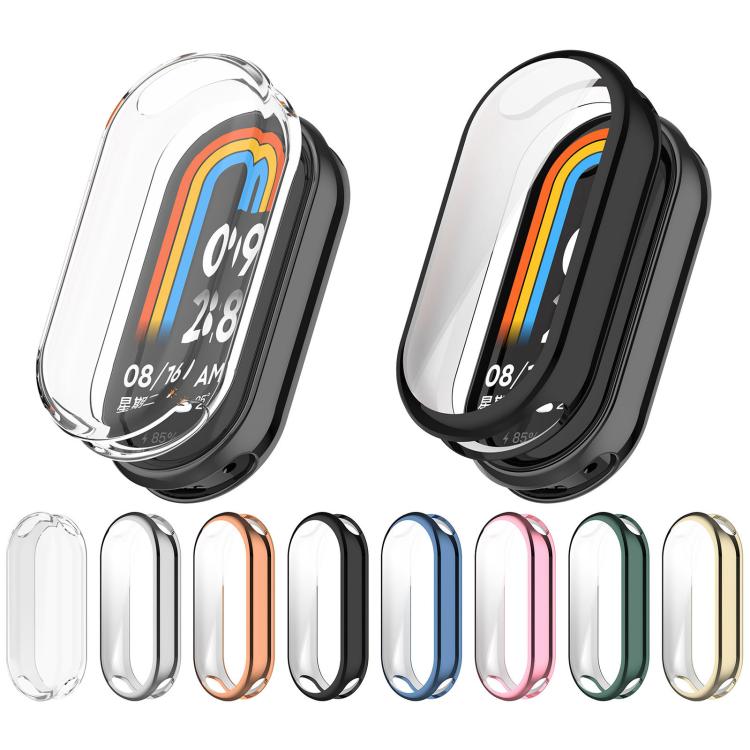 All Coverage Electroplated TPU Watch Protective Case, For Xiaomi Smart Band 11 / 11 NFC