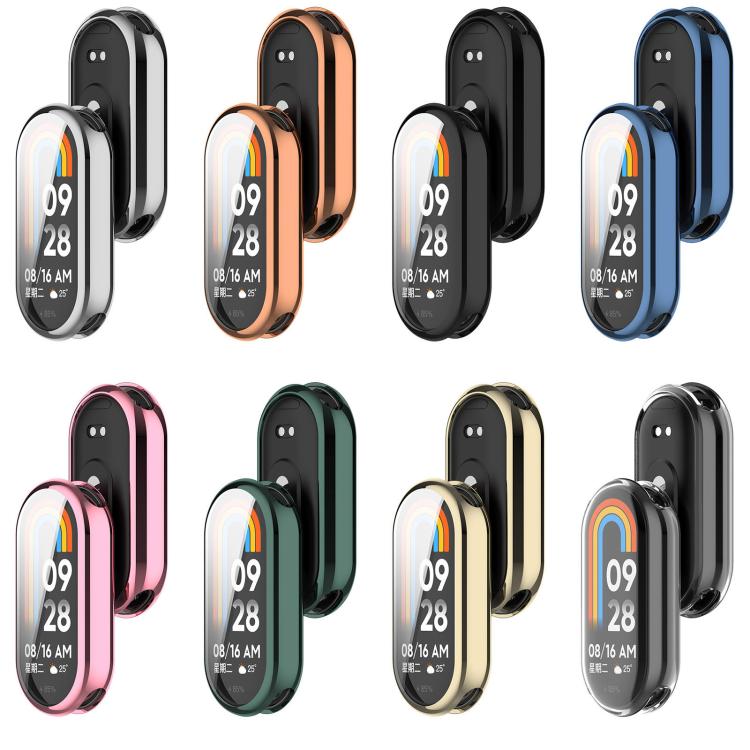 All Coverage Electroplated TPU Watch Protective Case, For Xiaomi Smart Band 11 / 11 NFC