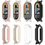 Spring Bar Design Half Coverage Hollow PC Watch Case, For Xiaomi Smart Band 11 / 11 NFC