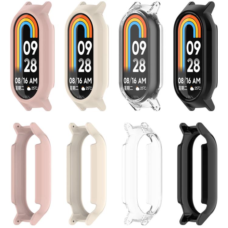 Spring Bar Design Half Coverage Hollow PC Watch Case, For Xiaomi Smart Band 11 / 11 NFC