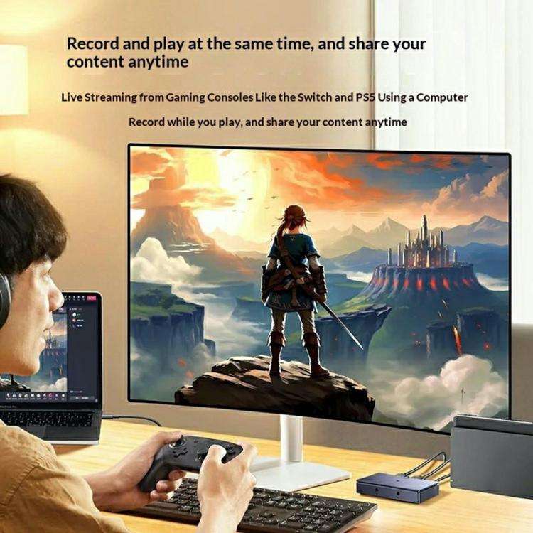 UGREEN CM758 45645 HDR HDMI 4K 60Hz HD Video Capture Card, CM758