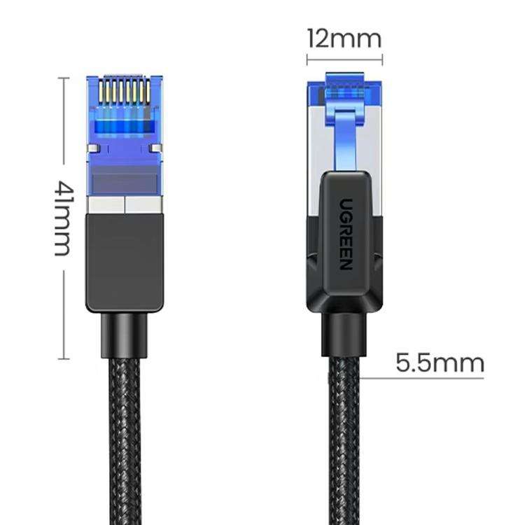 UGREEN NW153 80432 3m CAT8 40Gbps F/FTP Shielded RJ45 Ethernet Cable