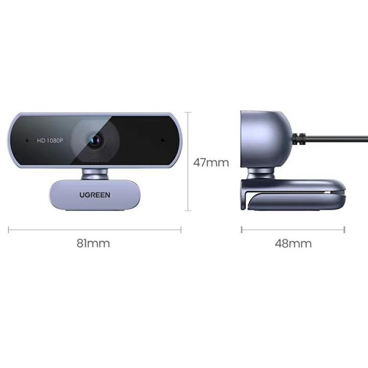 UGREEN CM678 15728 1080P FHD Webcam  Dual Microphones USB