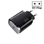 PD48 GaN 120W USB-C Fully Compatible Protocol Charger for Laptops, EU Plug, EU Plug