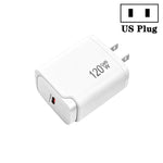 PD48 GaN 120W USB-C Fully Compatible Protocol Charger for Laptops, US Plug, US Plug