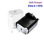 PD48 GaN 120W USB-C Fully Compatible Protocol Charger for Laptops, UK Plug, UK Plug