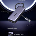 Adattatore Ethernet UGREEN CM848 35921 USB-C a RJ45 da 5 Gbps con scocca in lega di alluminio, CM848-35921
