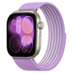 Airy Mixed Nylon Loop Metal Connector Watch Band, For Apple Watch 46mm / 49mm / 45mm / 44mm, For Apple Watch 42mm / 41mm / 40mm / 38mm