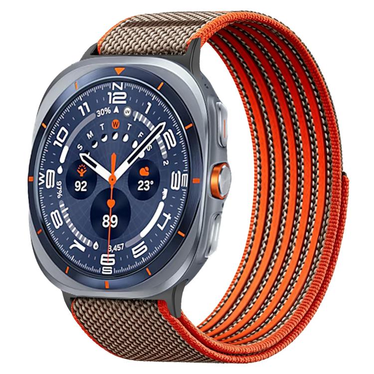 Airy Mixed Nylon Loop Metal Connector Watch Band, For Galaxy Watch Ultra2 2026 / 2025 / 1 2024