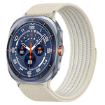 Airy Mixed Nylon Loop Metal Connector Watch Band, For Galaxy Watch Ultra2 2026 / 2025 / 1 2024