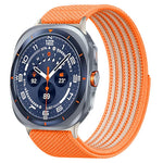 Airy Mixed Nylon Loop Metal Connector Watch Band, For Galaxy Watch Ultra2 2026 / 2025 / 1 2024