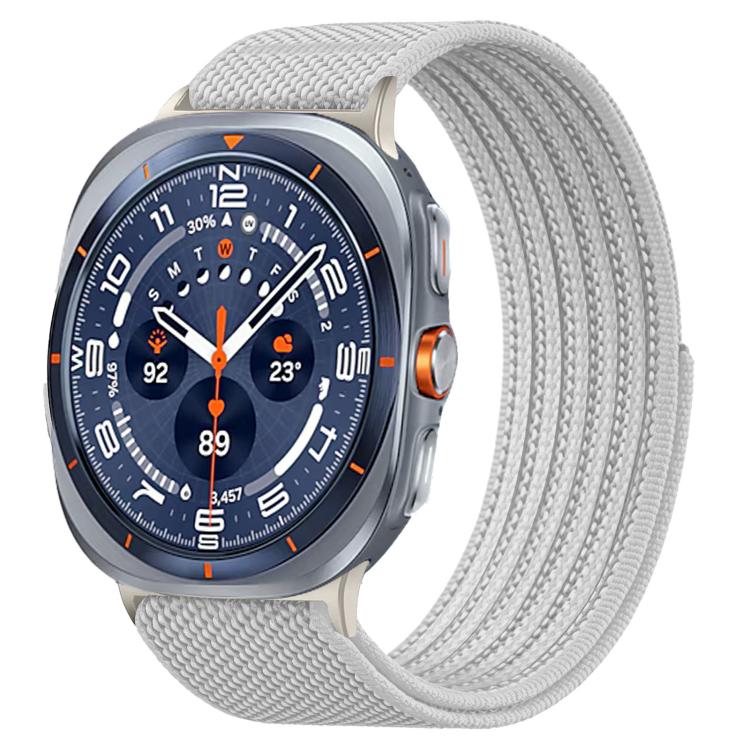 Airy Mixed Nylon Loop Metal Connector Watch Band, For Galaxy Watch Ultra2 2026 / 2025 / 1 2024