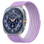 Airy Mixed Nylon Loop Metal Connector Watch Band, For Galaxy Watch Ultra2 2026 / 2025 / 1 2024