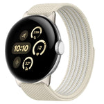 Airy Mixed Nylon Loop Metal Connector Watch Band, For Google Pixel Watch 5 / 4 / 3 / 2 / 1 41mm, For Google Pixel Watch 5 / 4 / 3 45mm