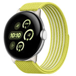 Airy Mixed Nylon Loop Metal Connector Watch Band, For Google Pixel Watch 5 / 4 / 3 / 2 / 1 41mm, For Google Pixel Watch 5 / 4 / 3 45mm