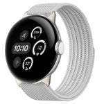 Airy Mixed Nylon Loop Metal Connector Watch Band, For Google Pixel Watch 5 / 4 / 3 / 2 / 1 41mm, For Google Pixel Watch 5 / 4 / 3 45mm