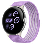 Airy Mixed Nylon Loop Metal Connector Watch Band, For Google Pixel Watch 5 / 4 / 3 / 2 / 1 41mm, For Google Pixel Watch 5 / 4 / 3 45mm