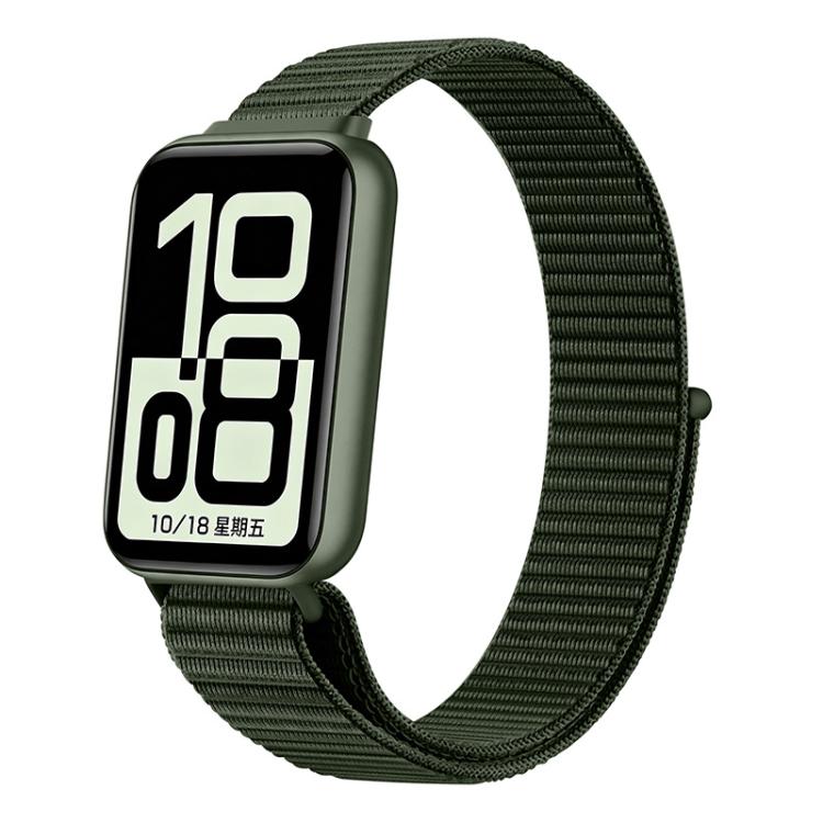 Slim Style Nylon Hook And Loop Fastener Watch Band, For Honor Band 11 / Band 11 Pro