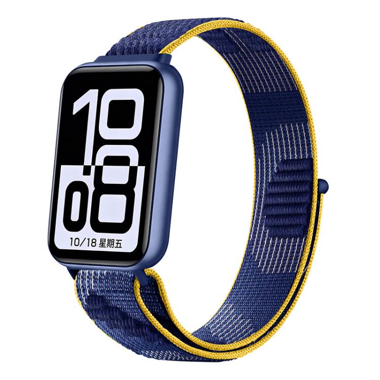 Slim Style Nylon Hook And Loop Fastener Watch Band, For Honor Band 11 / Band 11 Pro