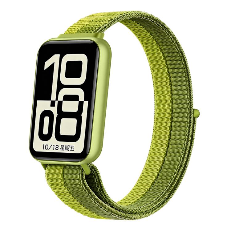 Slim Style Nylon Hook And Loop Fastener Watch Band, For Honor Band 11 / Band 11 Pro