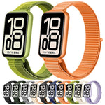 Slim Style Nylon Hook And Loop Fastener Watch Band, For Honor Band 11 / Band 11 Pro