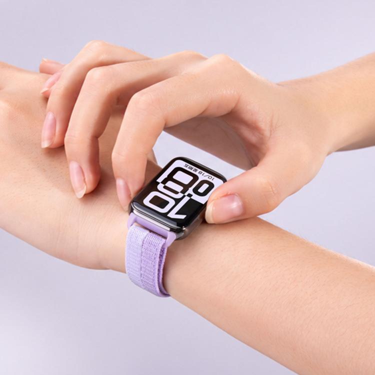 Slim Style Nylon Hook And Loop Fastener Watch Band, For Honor Band 11 / Band 11 Pro