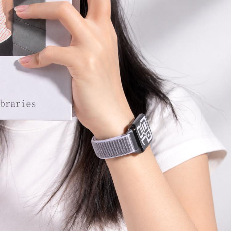 Slim Style Nylon Hook And Loop Fastener Watch Band, For Honor Band 11 / Band 11 Pro