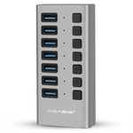 ACASIS HS-707MG 7-Ports USB3.0 HUB 5Gbps with Independent Switch, HS-707MG