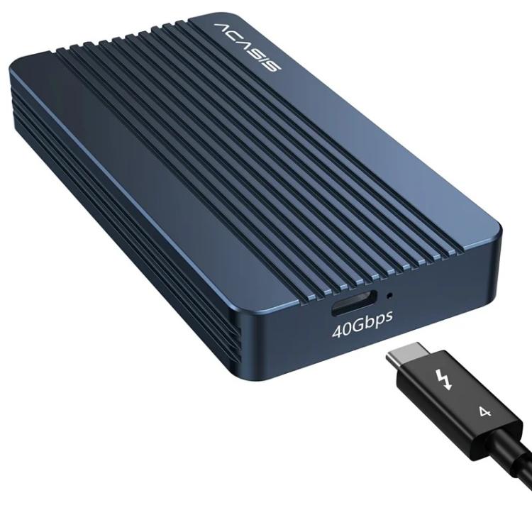 ACASIS TBU405 Air 40Gbps M.2 NVMe SSD Enclosure for Thunderbolt 4/3 USB4 2280 M-Key B+M, TBU405 Air