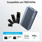 ACASIS TBU405M1 40Gbps M.2 NVMe SSD Enclosure for M1 / M2 Pro Max, TBU405 M1