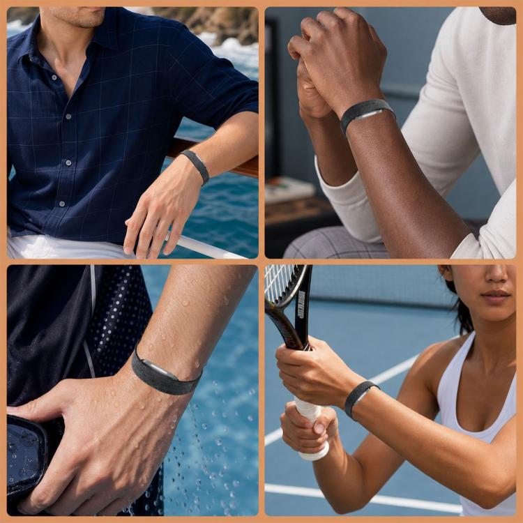 Nylon Hook and Loop Fastener Watch Band, For Hume Band 2.0