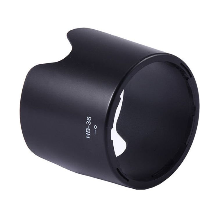 Paraluce per fotocamere reflex in plastica ABS Richwell per Nikon HB-36 AF-S VR 70-300mm F4.5-5.6G, HB-36