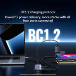 UGREEN 35999 Hub USB-C / Type-C 6-in-1 (10 Gbps, USB 3.2 Gen2, HDMI 4K 60Hz, PD 100W), 35999
