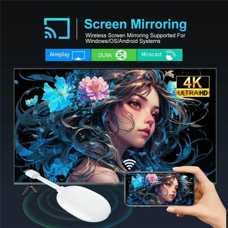 I96 D12 2GB+8GB Dual-Band WiFi BT Streaming Media Player Android 10 4K HDR TV Stick