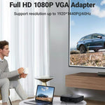 UGREEN 40254 Splitter VGA da 1 a 2, alimentato via Micro USB, adattatore per doppio monitor