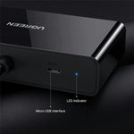 UGREEN 40254 Splitter VGA da 1 a 2, alimentato via Micro USB, adattatore per doppio monitor