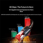 Cavo Ethernet UGREEN 55193 Cat8 da 40 Gbps con tripla schermatura