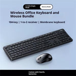UGREEN MK331 104-Key Keyboard Adjustable DPI Mouse Wireless Keyboard and Mouse Combo