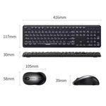 UGREEN MK331 104-Key Keyboard Adjustable DPI Mouse Wireless Keyboard and Mouse Combo
