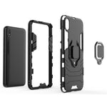 Custodia protettiva antiurto PC + TPU con supporto ad anello magnetico per Xiaomi Redmi 7A