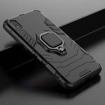 Custodia protettiva antiurto PC + TPU con supporto ad anello magnetico per Xiaomi Redmi 7A