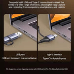 UGREEN CM716 25854 1080P 60Hz HD to USB and Type-C Video Capture Card