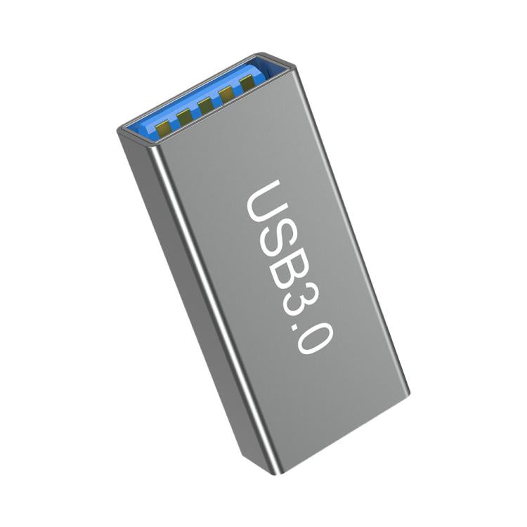 ENKAY ENK-AT138 Aluminium Alloy USB 3.0 Female to Female Data Adapter Converter 5Gbps Transmission, 1 PC, 2 PCS
