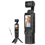 Action cam D11 con doppio flash, schermo da 2,0 pollici e grandangolo a 120 gradi – Videocamera portatile da viaggio