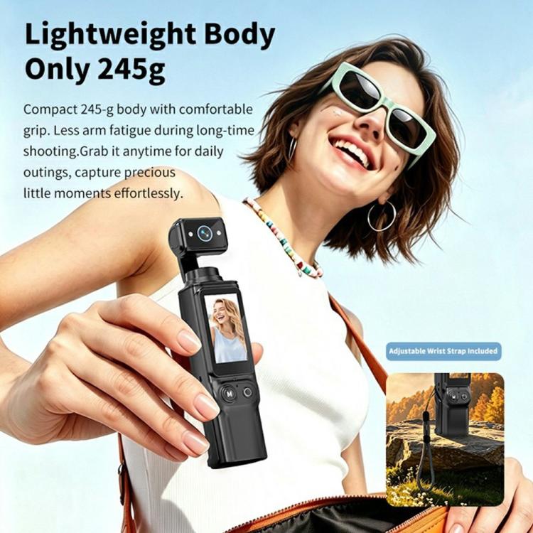 Action cam D11 con doppio flash, schermo da 2,0 pollici e grandangolo a 120 gradi – Videocamera portatile da viaggio