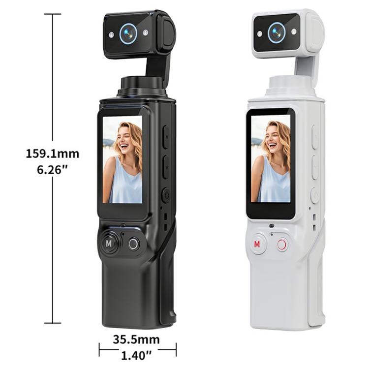 Action cam D11 con doppio flash, schermo da 2,0 pollici e grandangolo a 120 gradi – Videocamera portatile da viaggio