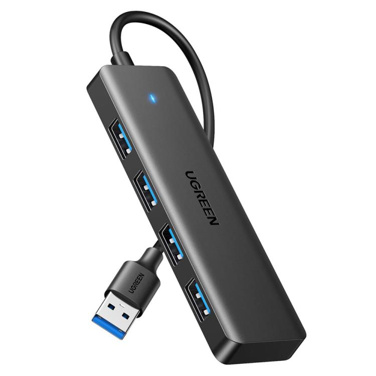 UGREEN 25851 Cavo da 15 cm, hub USB-A a 4 porte USB 3.0, 5 Gbps, 25851