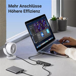 UGREEN 25851 Cavo da 15 cm, hub USB-A a 4 porte USB 3.0, 5 Gbps, 25851